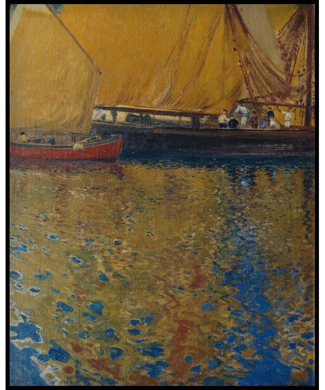 Morgenstimmung im Hafen von Lussin