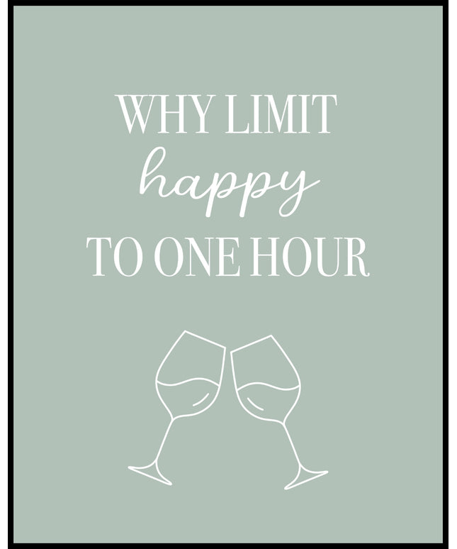 Happy Hour Poster