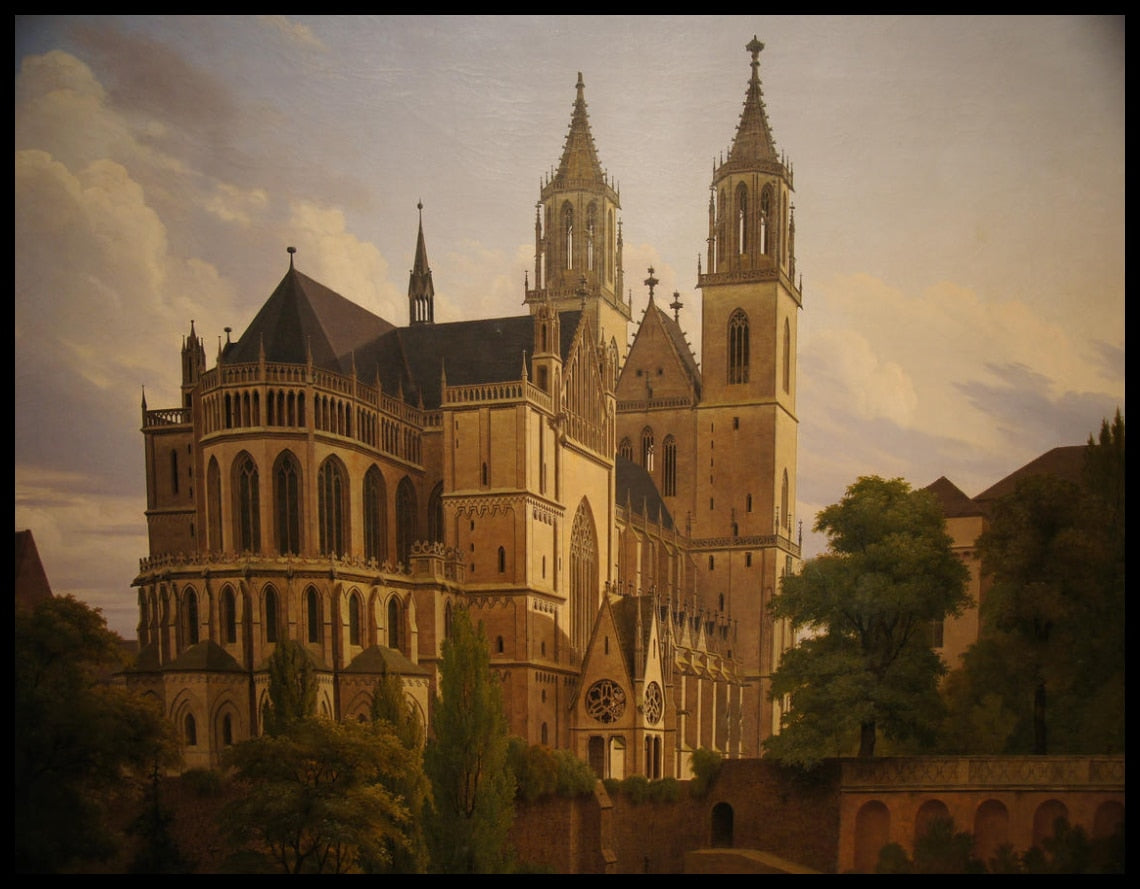 Cathédrale de Magdebourg 1828
