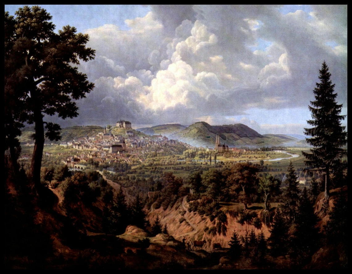 Marburg Vue du sud-est