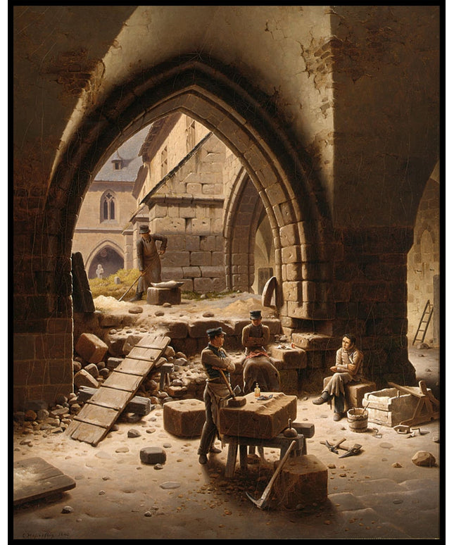 Partie des Kreuzganges der Liebfrauenkirche Halberstadt