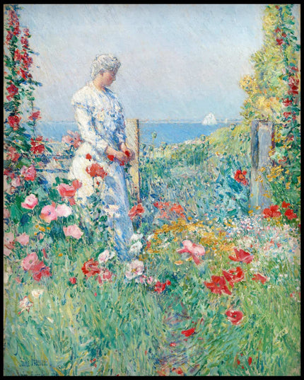 Celia Thaxter in Her Garden