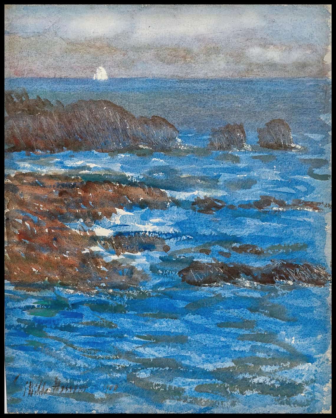 Cliffs and Sea, Appeldore