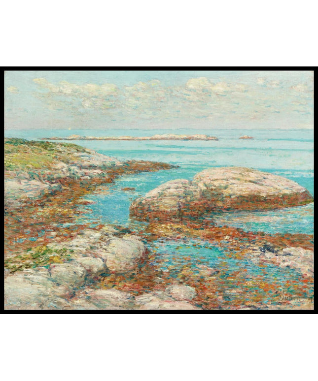 Rocks At Appledore, Morning