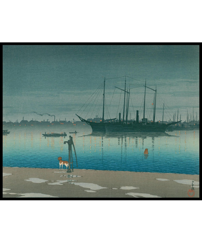 Akashi-cho after Rain