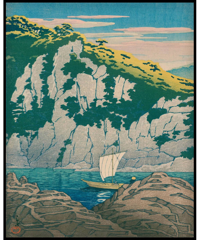 Horai Rock, Kiso River