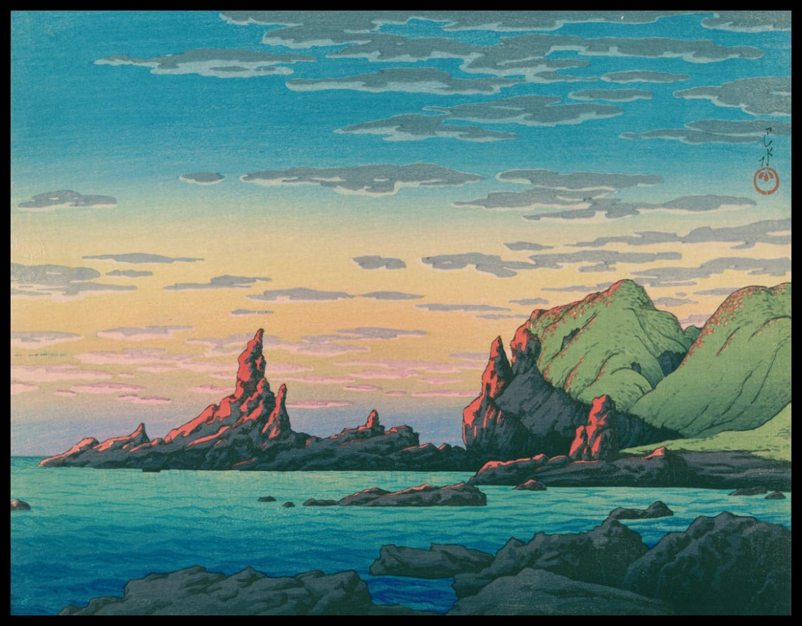 Ryuga island, Oga peninsula