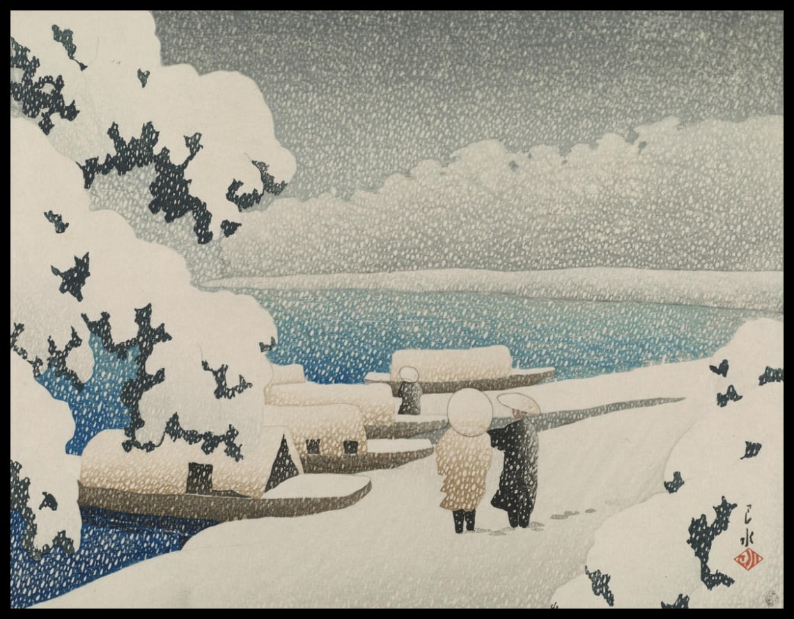 Neige à Hashidate