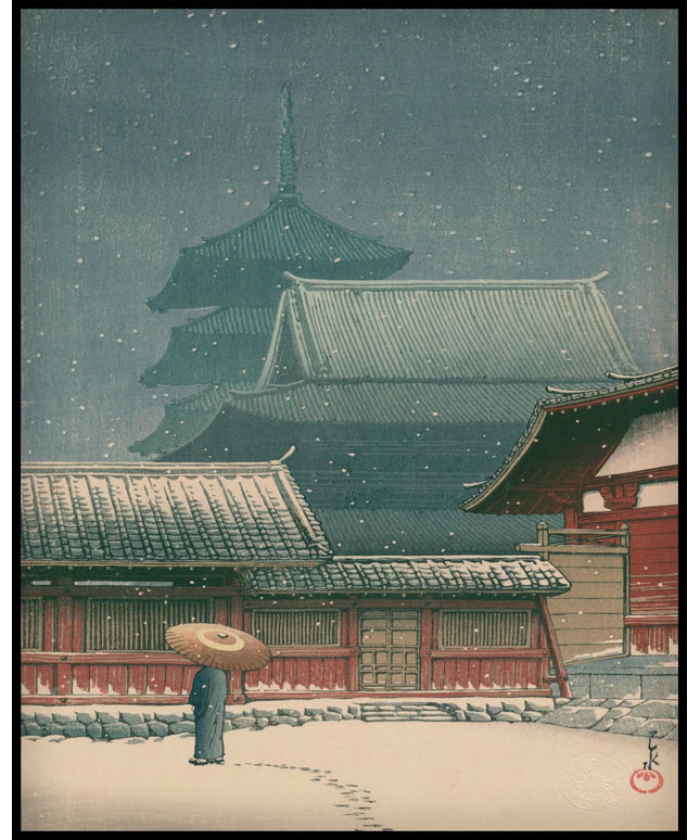 Tennoji Temple in Osaka