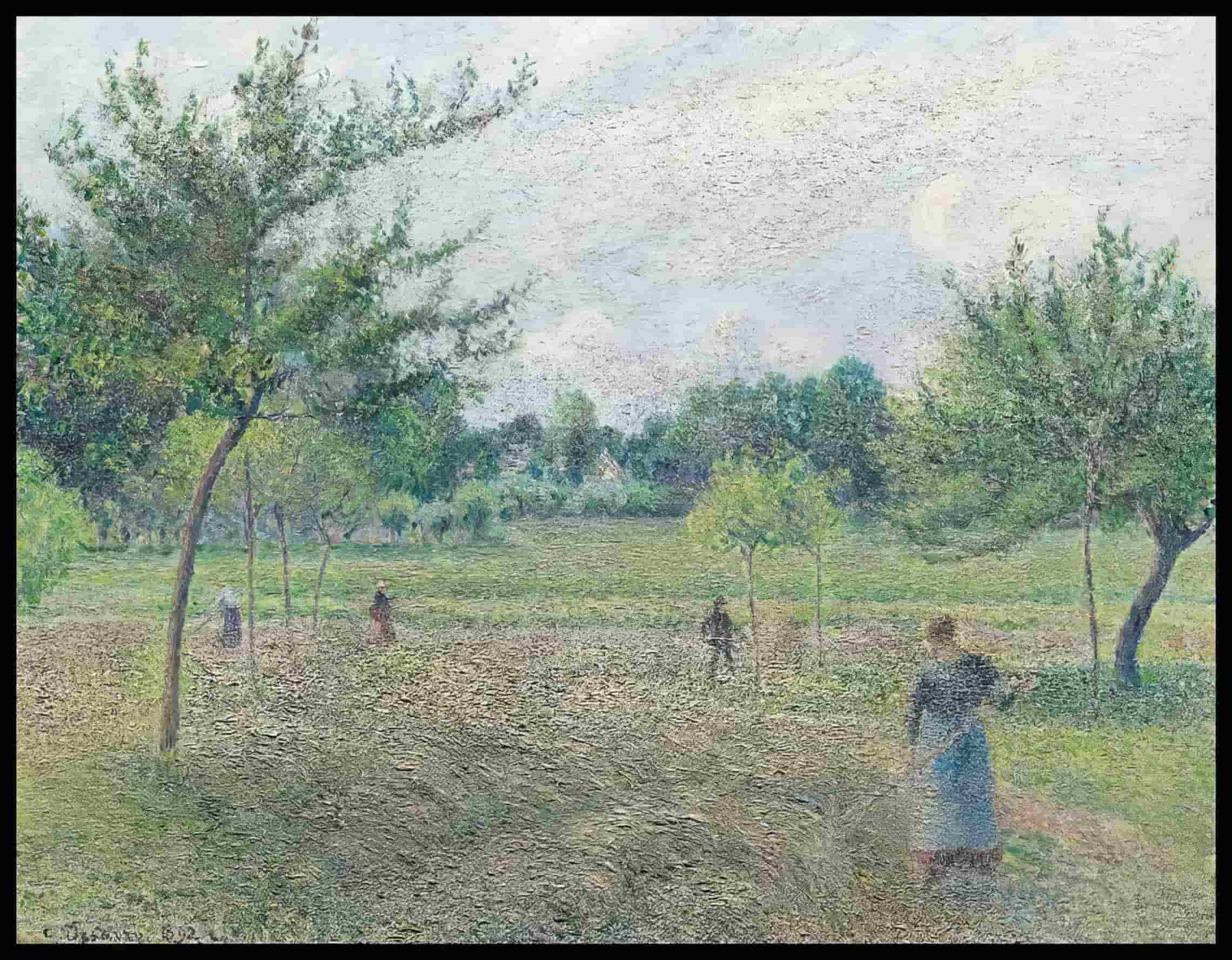 Haymaking At Eragny