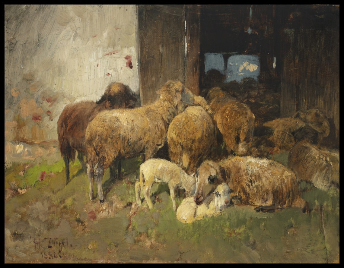 Heimkehr in den Stall