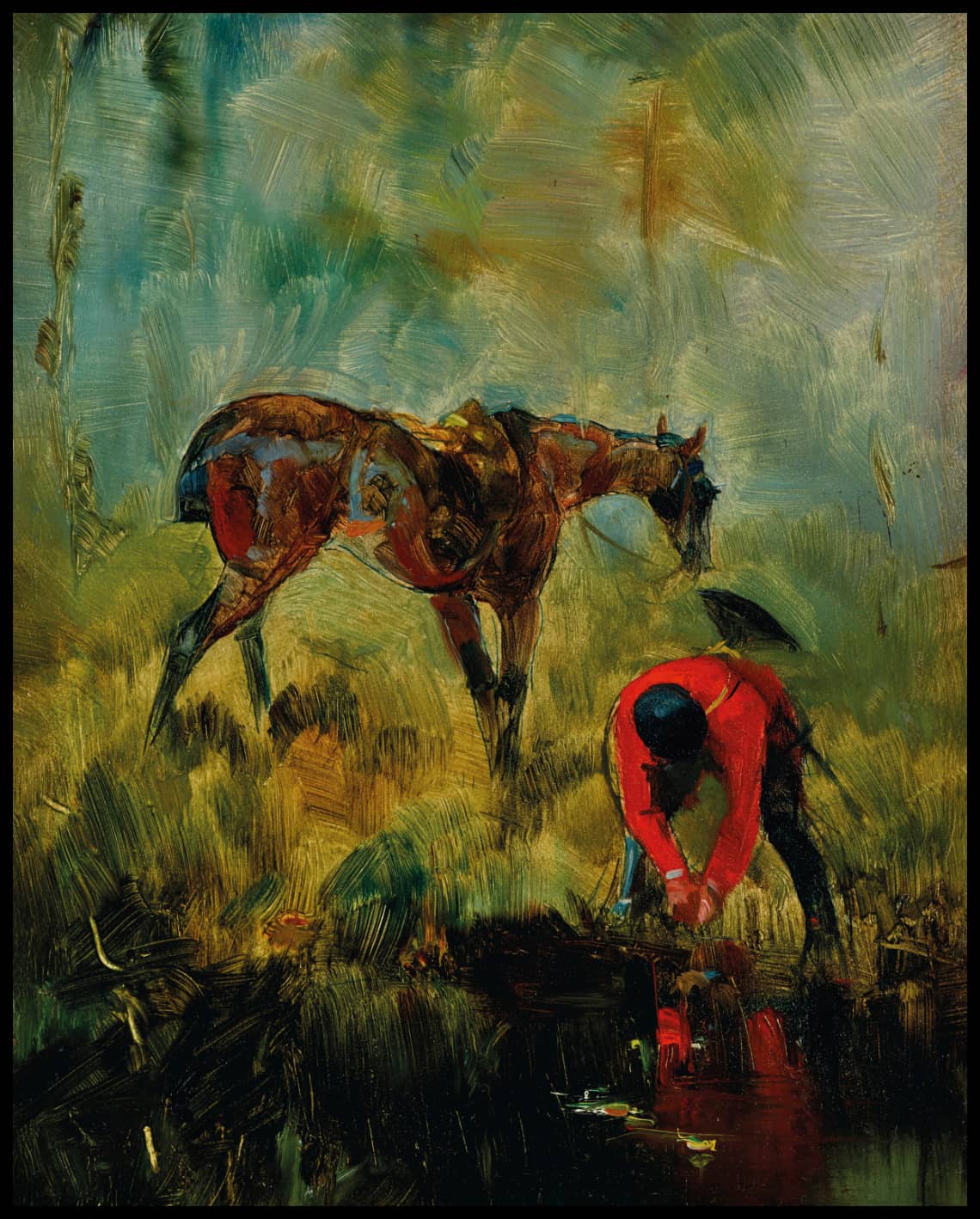 Cheval de chasse à courre