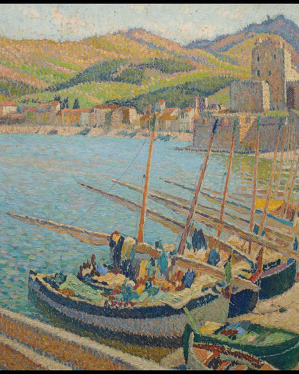 Barques à Collioure