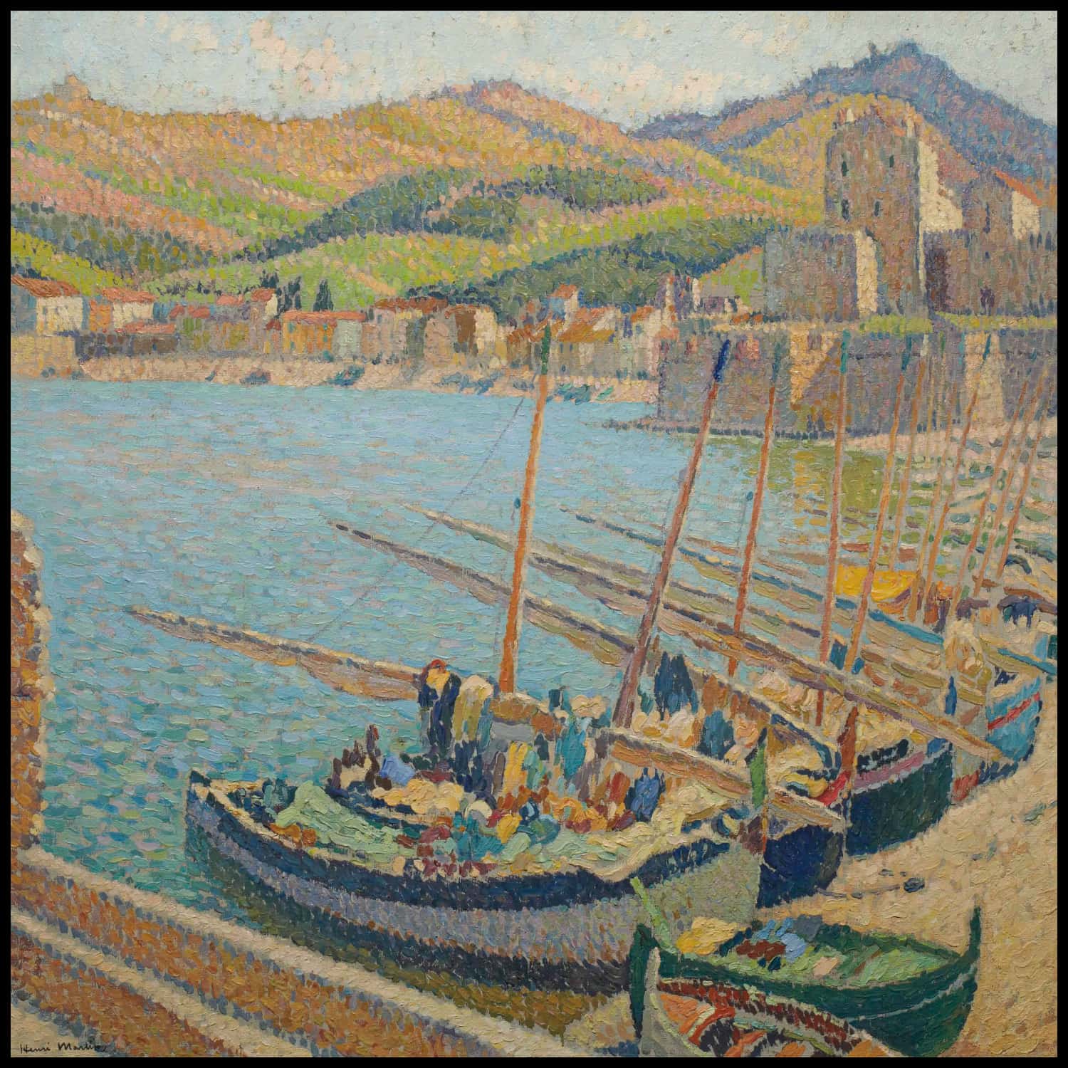 Barques à Collioure