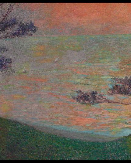 Coucher de soleil sur la Méditerranée