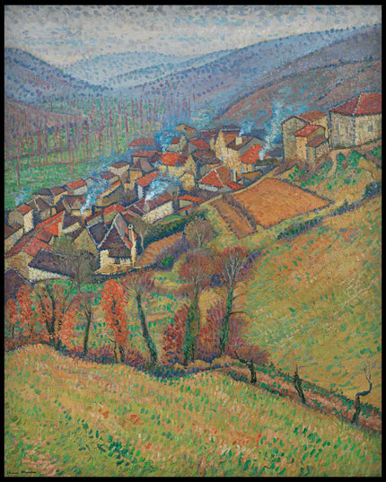 La Bastide du Vert vu d'en haut