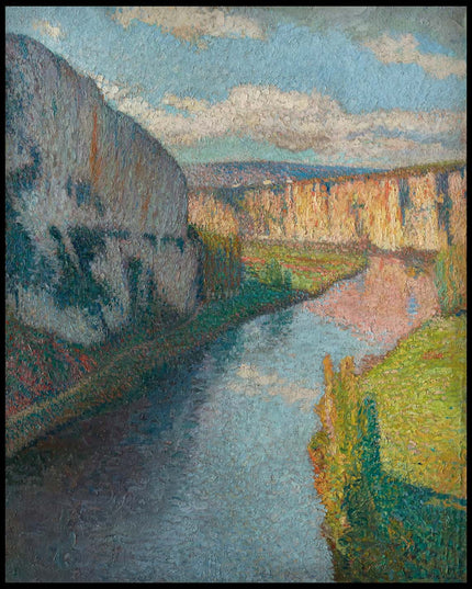 La Vallée du Lot, près de Saint-Cirq-Lapopie