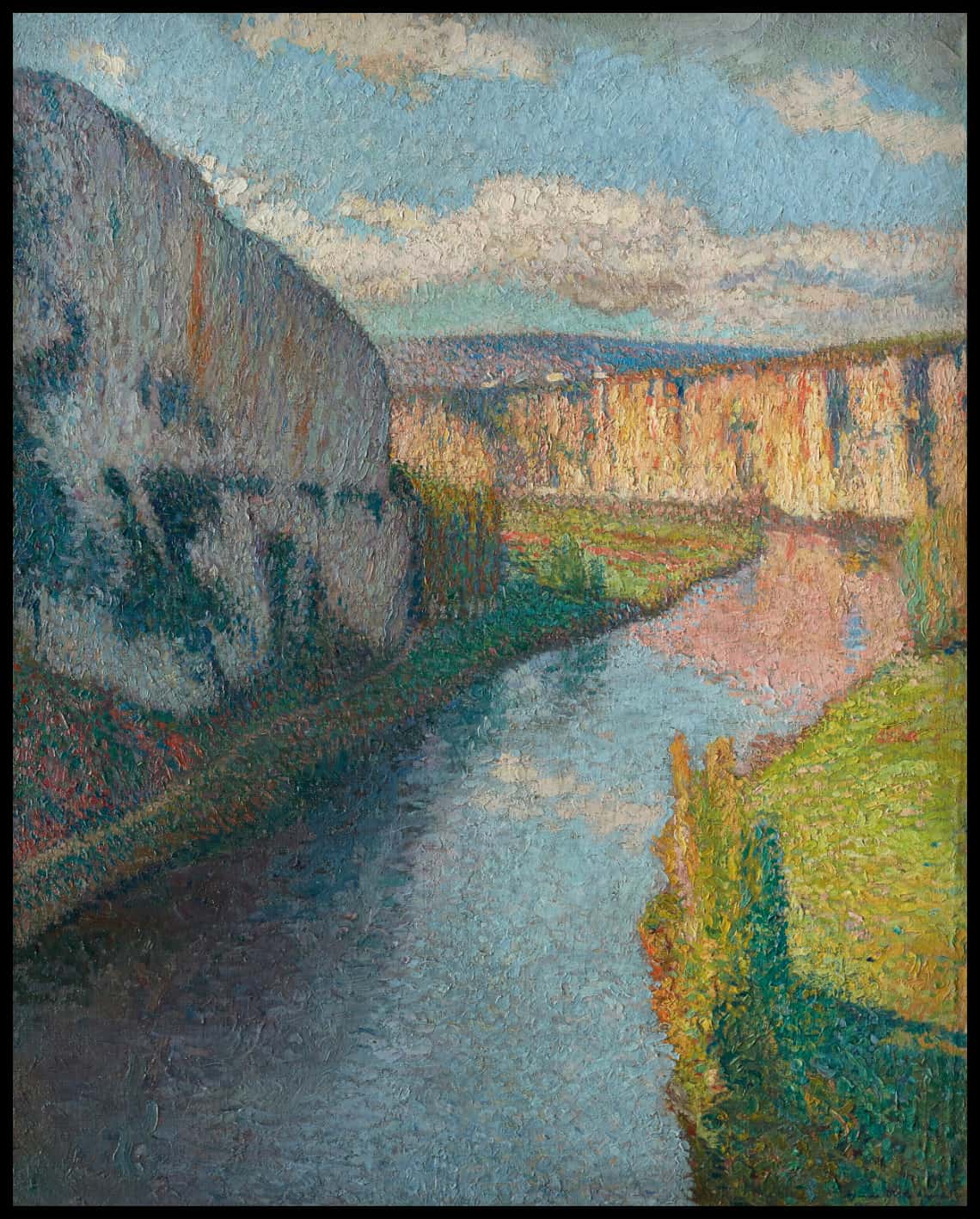 La Vallée du Lot, près de Saint-Cirq-Lapopie