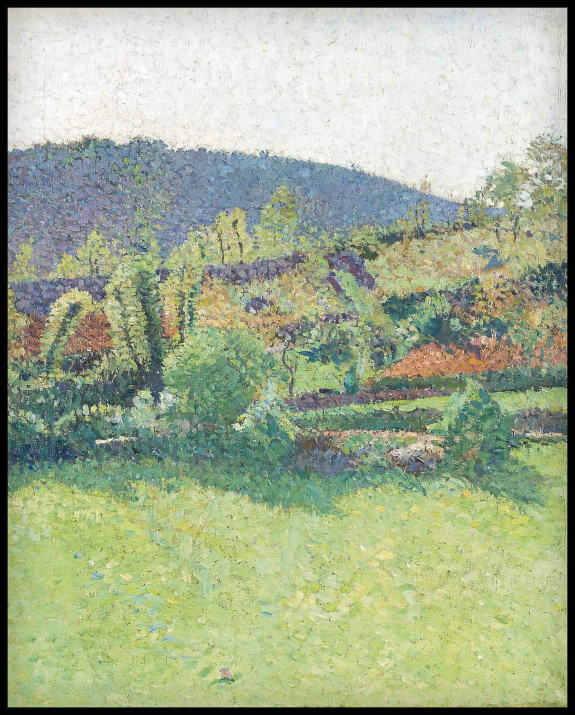 Le chemin d'entrée sur le domaine de Marquayrol