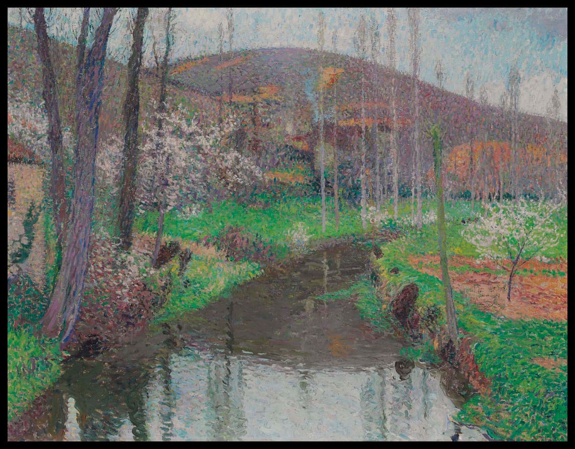 Le Vert en amont du pont de Labastide