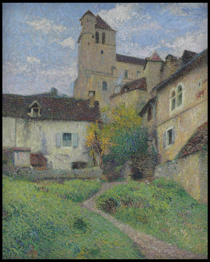L'église de Saint Cirq Lapopie