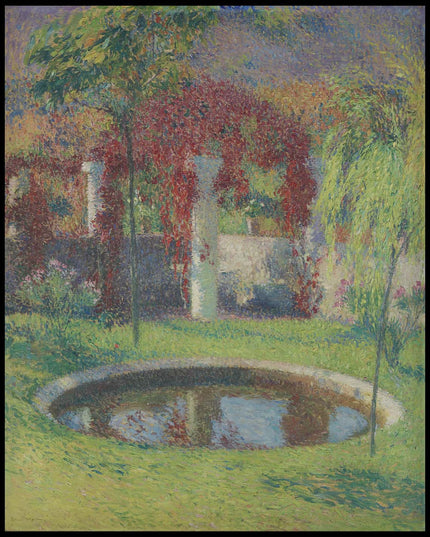 Petit bassin près de la tonnelle sud de Marquayrol