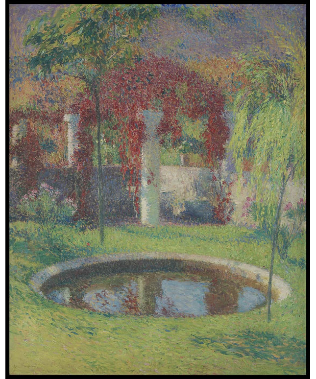 Petit bassin près de la tonnelle sud de Marquayrol