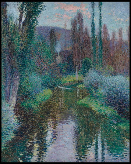 Peupliers le long de la rivière