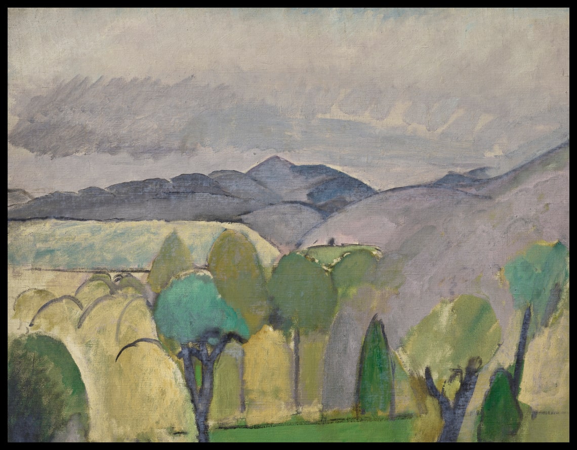 Grand Paysage aux Arbres