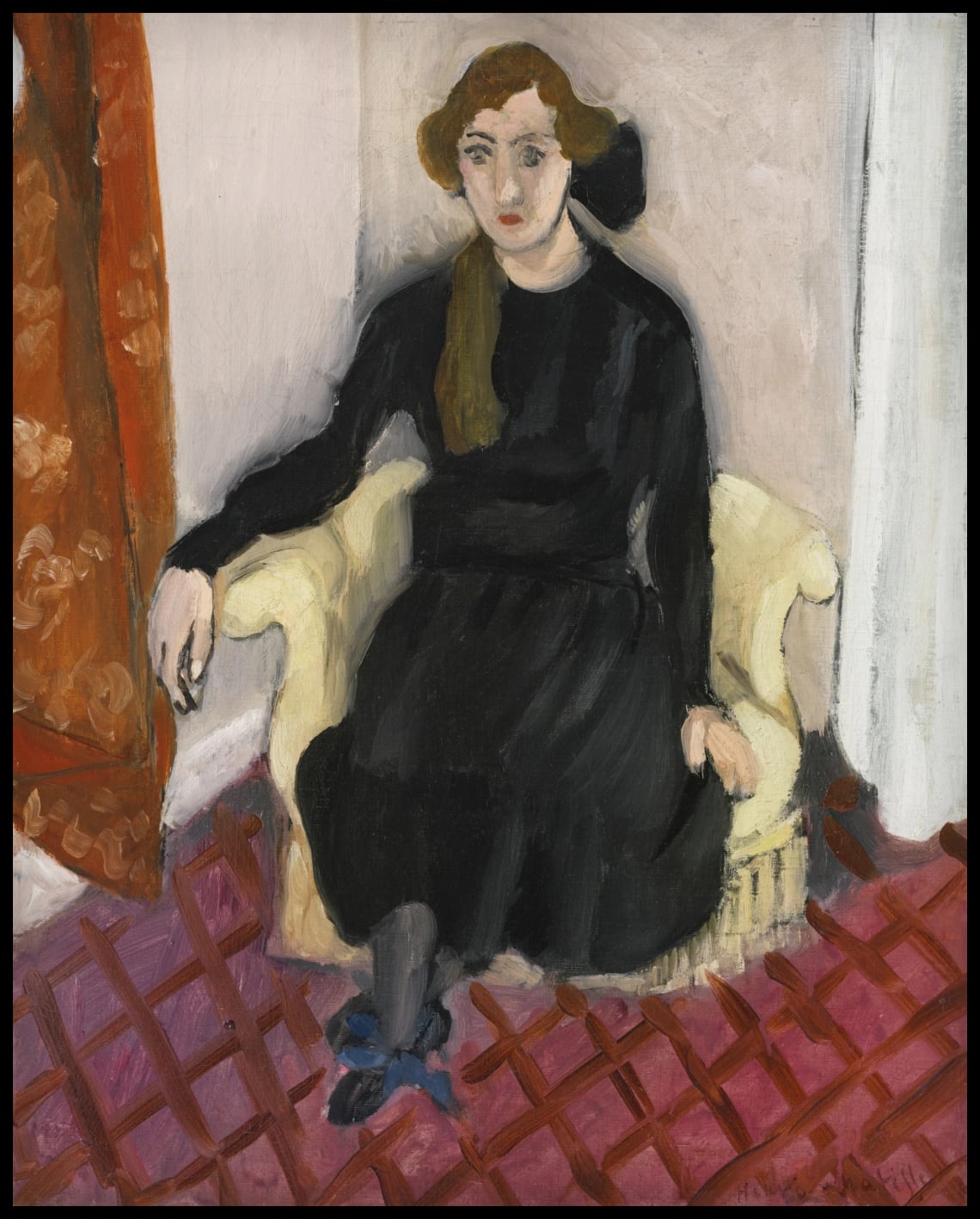 Jeune Fille en Noir