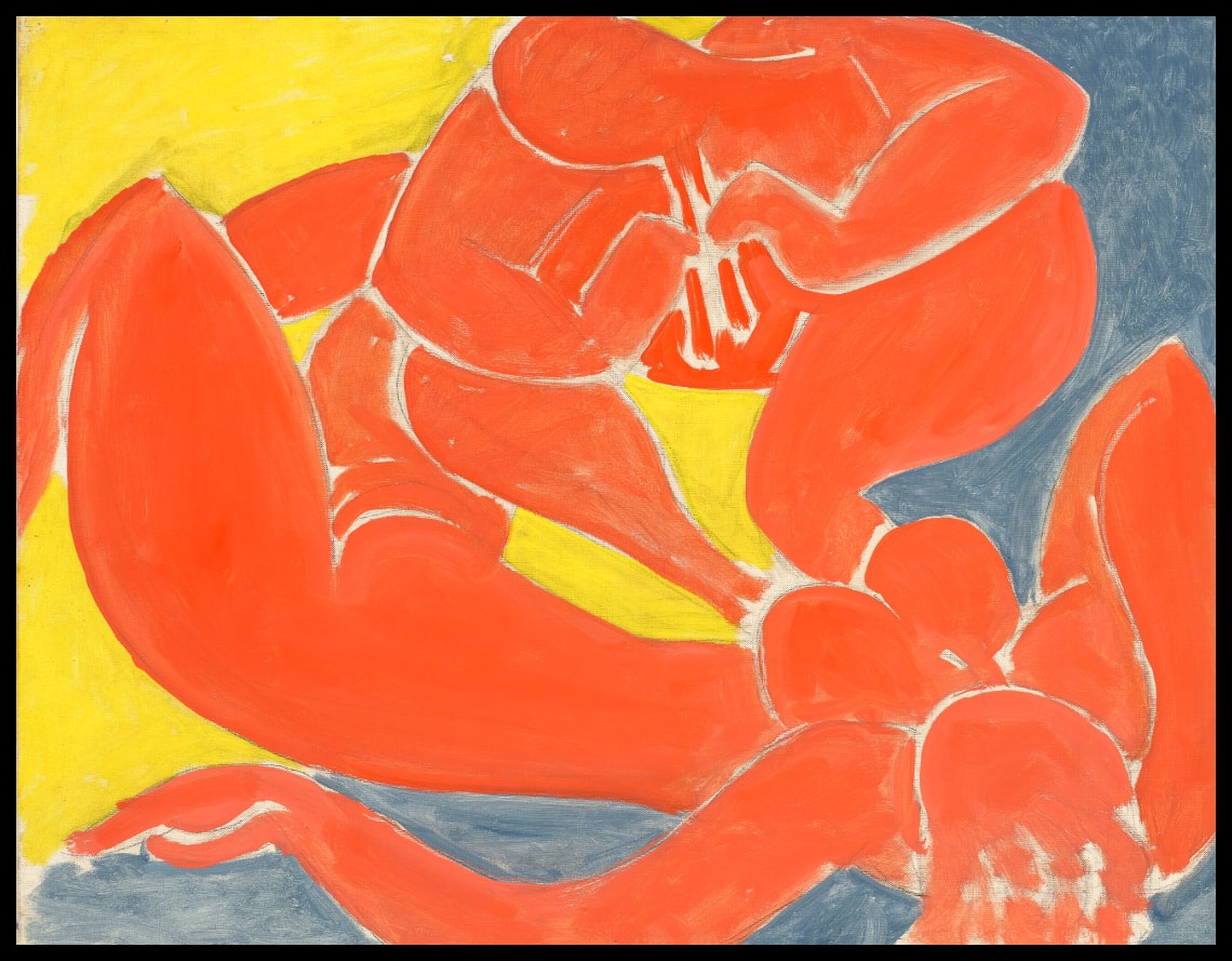 Nymphe et Faune Rouge