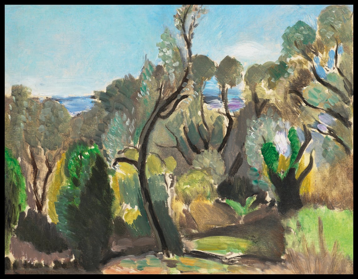 Paysage aux Environs de Nice