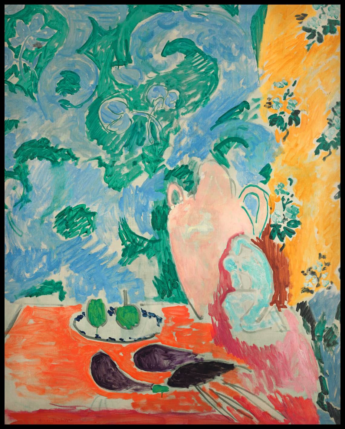 Still Life with Aubergines