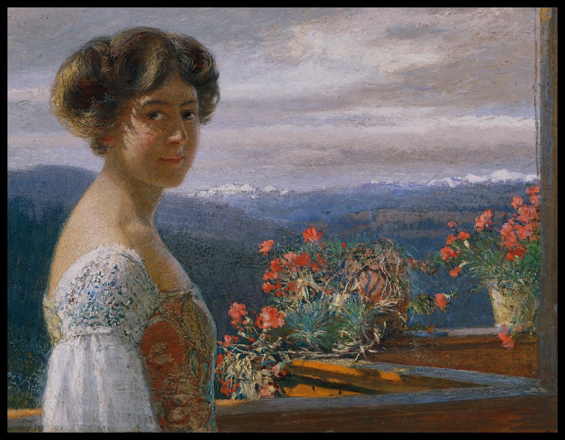 Alice Charlemont, the painter's daughter