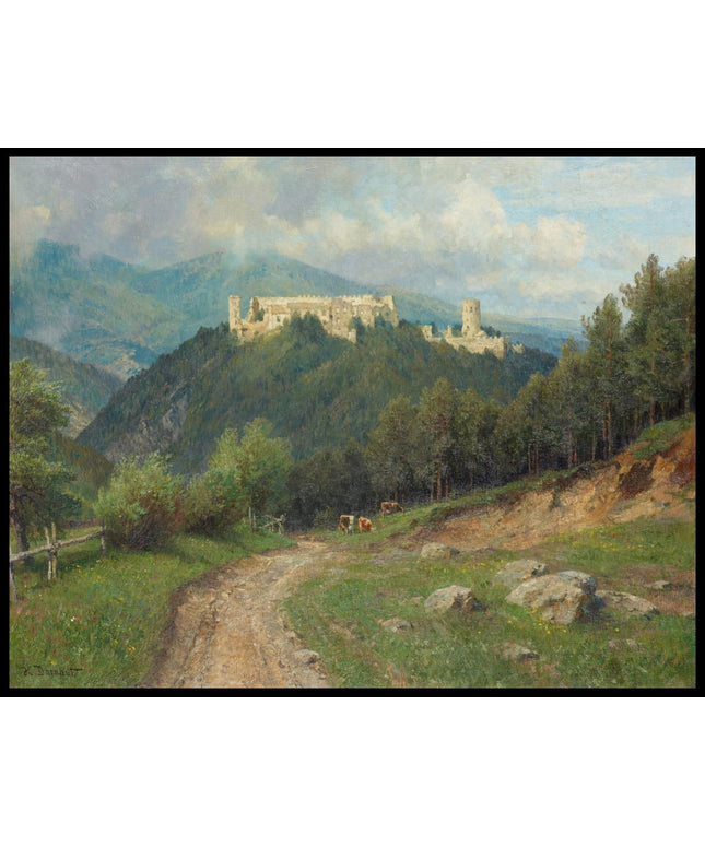 Die Ruine Starhemberg im Piestingtal