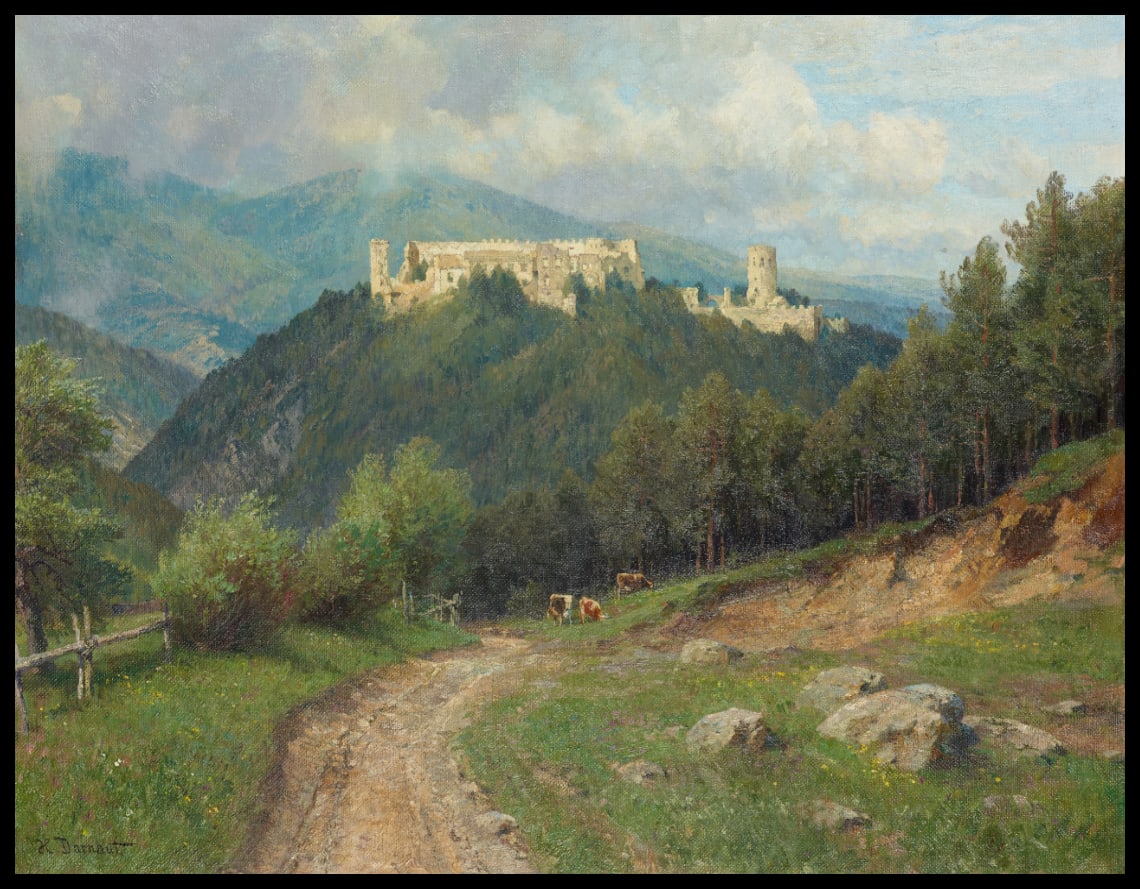 Die Ruine Starhemberg im Piestingtal