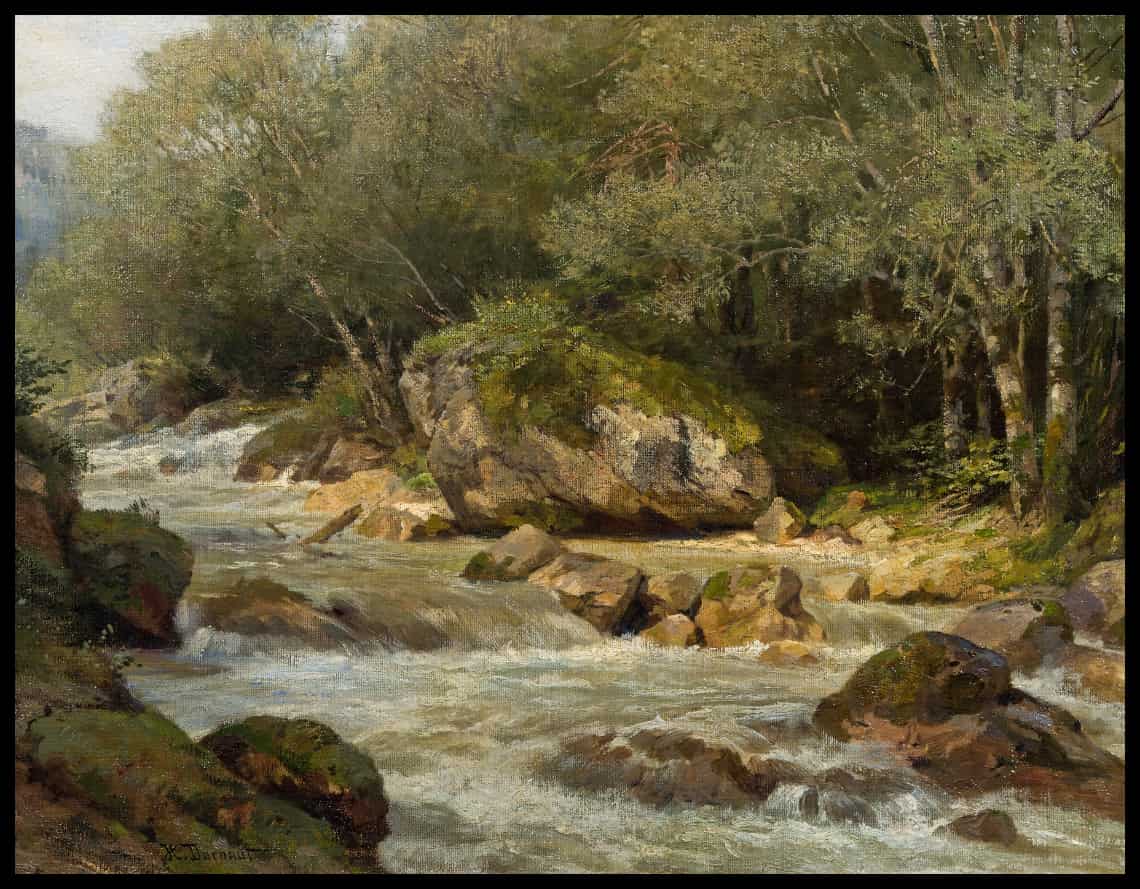 Flusslandschaft Raabklam