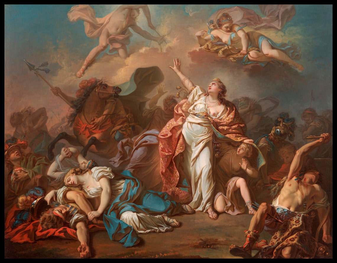 Apollo and Diana Attacking the Children of Niobe