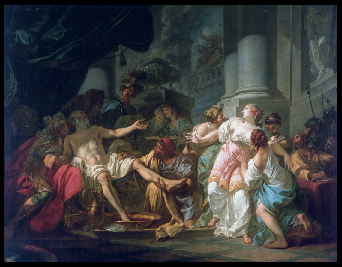The death of Seneca