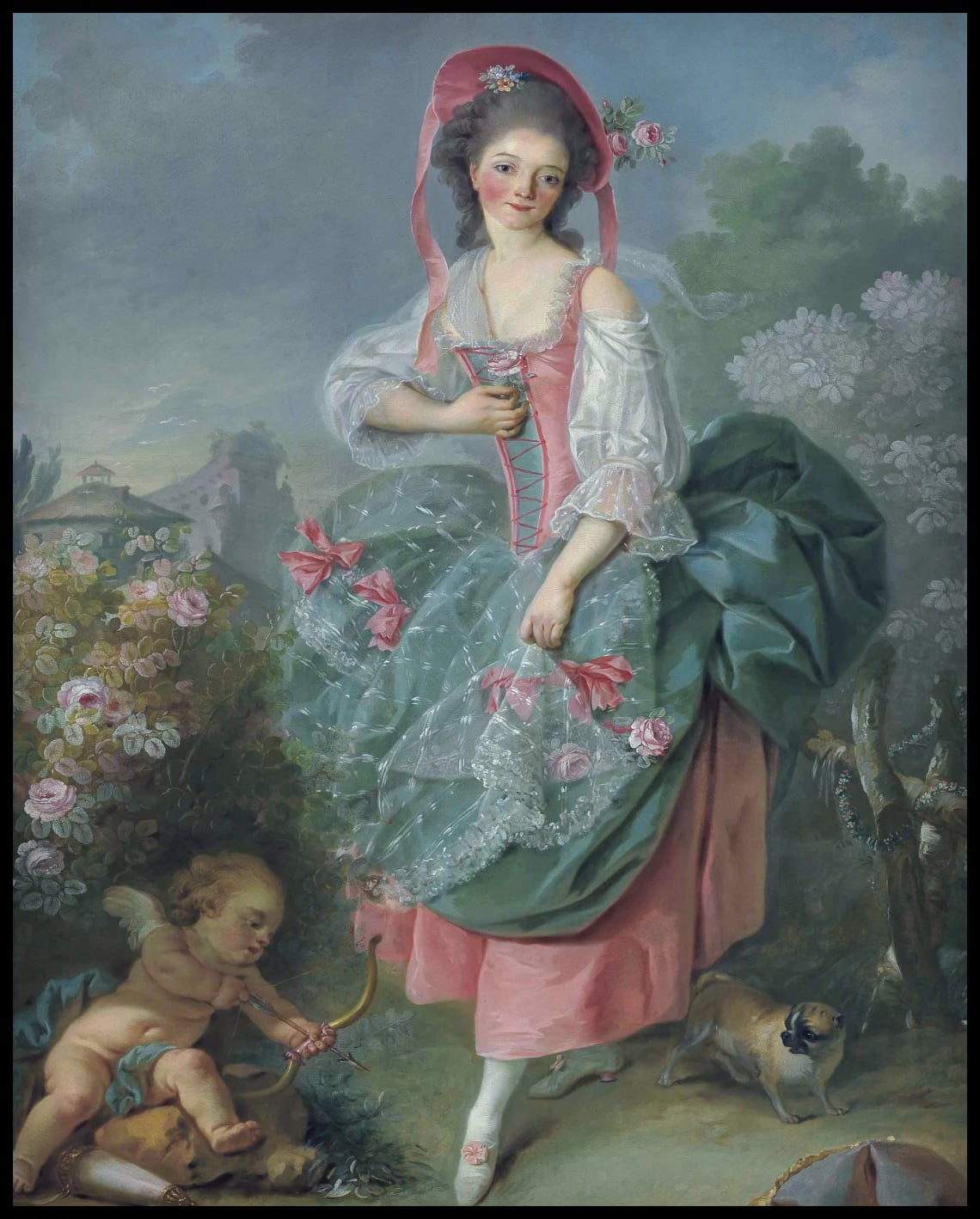 Mademoiselle Guimard as Terpsichore