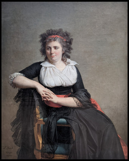 Portrait of the Marquise d'Orvilliers