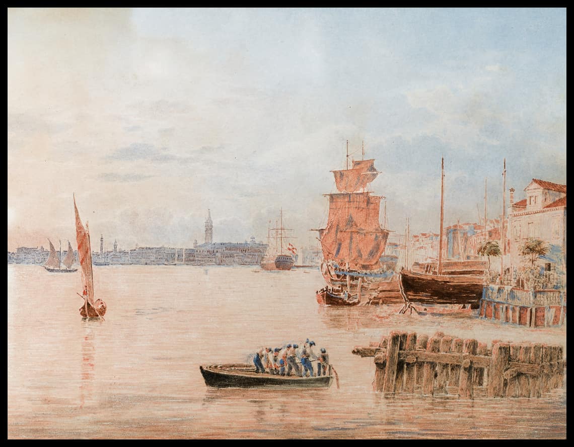 View of San Giorgio Maggiore in Venice