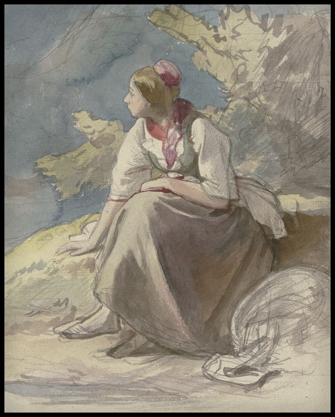Peasant girl