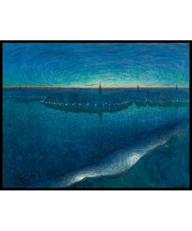 Gryning over Riddarfjarden