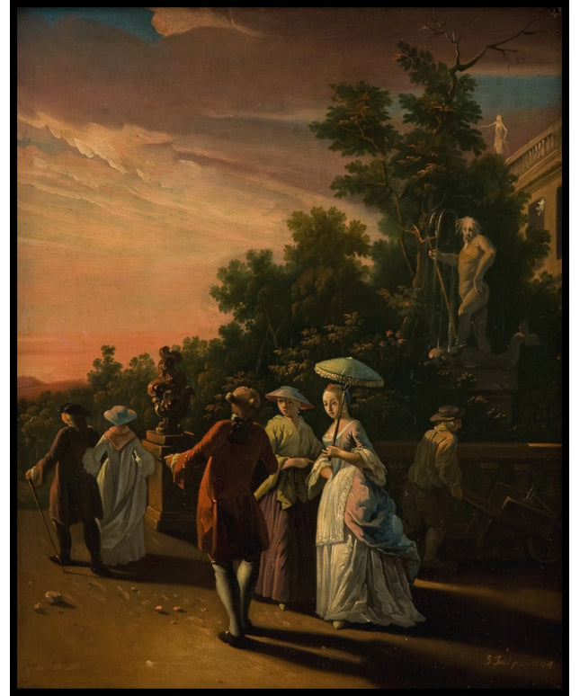 Promenading in a Park