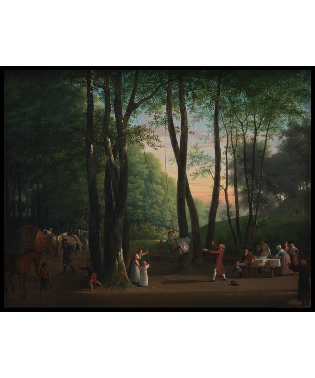 The Dancing Glade at Sorgenfri, North of Copenhagen