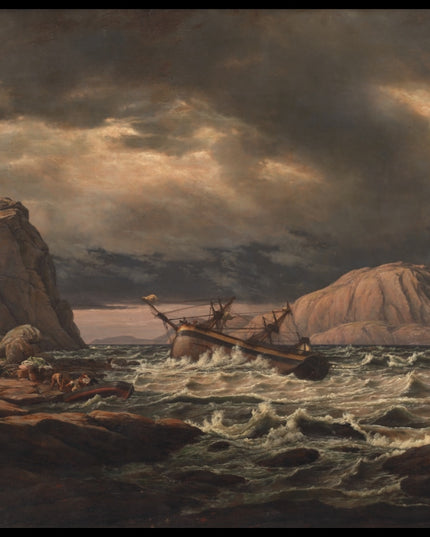 A Shipwreck on the Coast of Norway