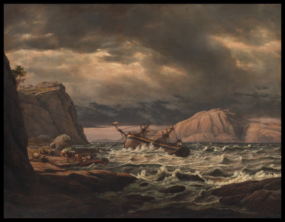 A Shipwreck on the Coast of Norway