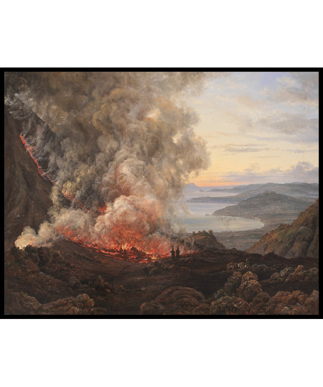 Eruption of the Volcano Vesuvius