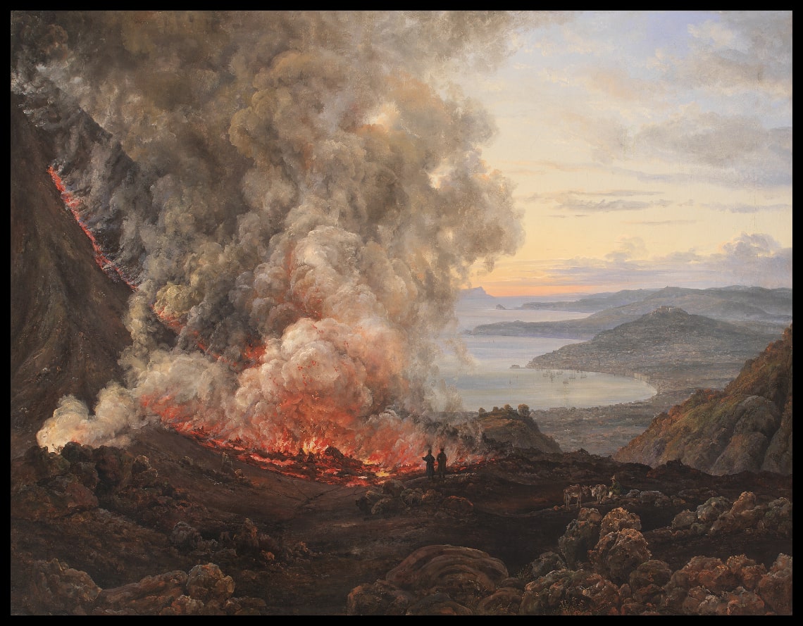 Eruption of the Volcano Vesuvius